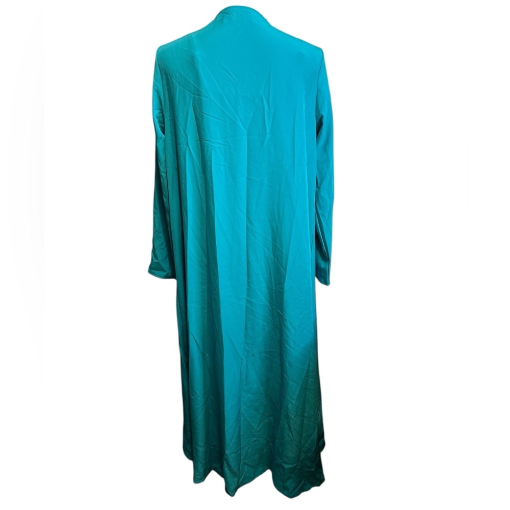 2pc New Teal Maxi Dress with Cardigan Sz M/L - Picture 7 of 13